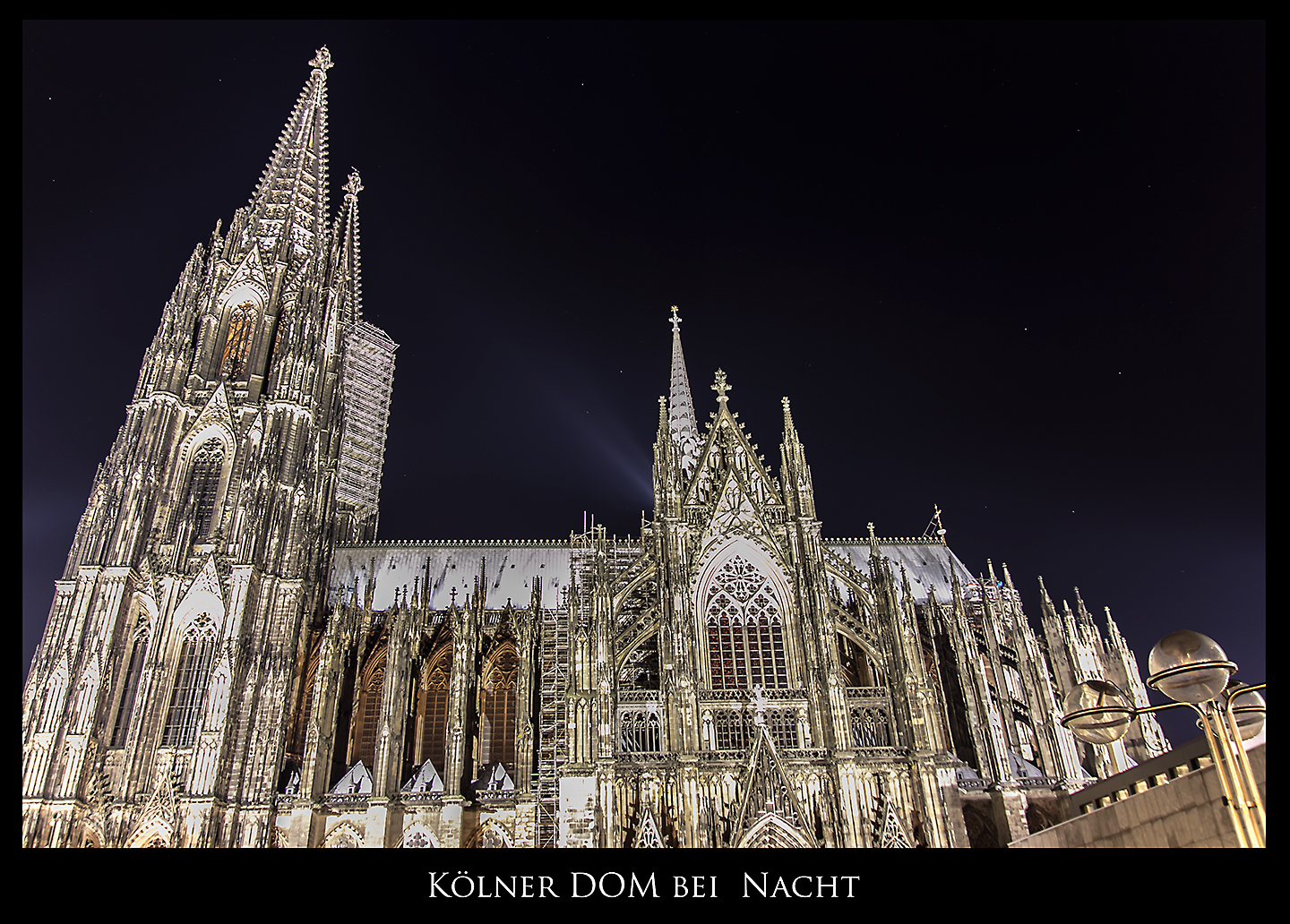 Kölner DOM bei Nacht