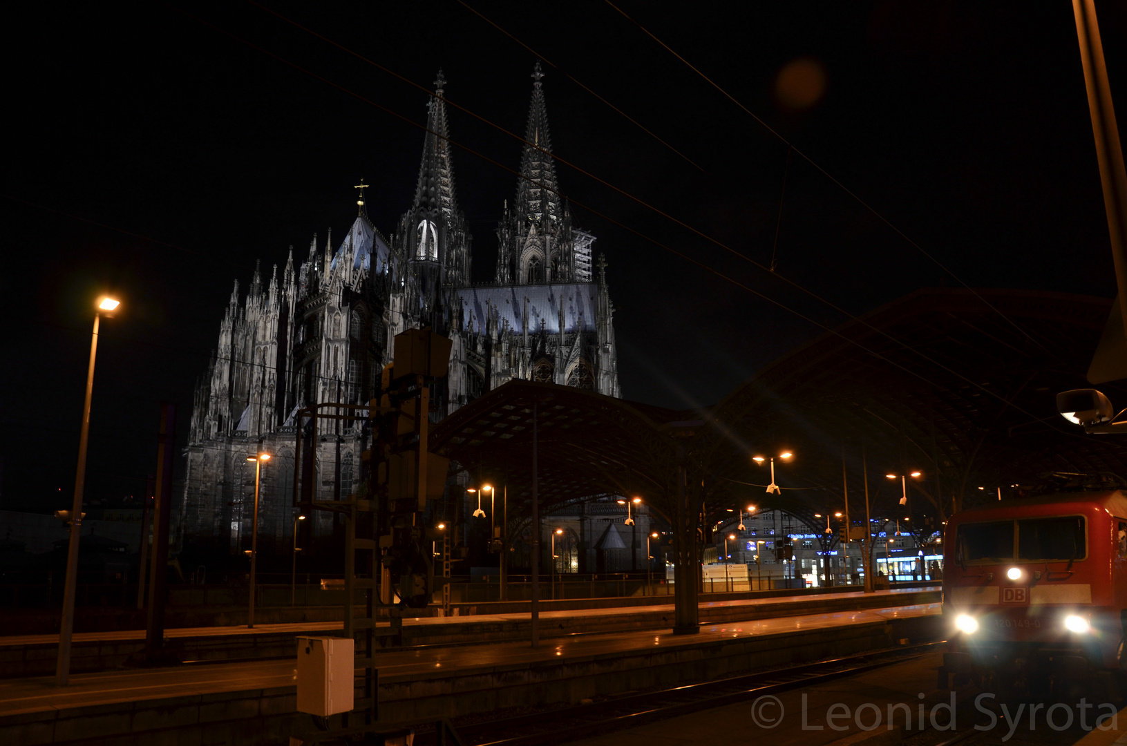 Kölner Dom bei Nacht