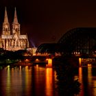 Kölner Dom bei Nacht