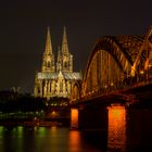 Kölner Dom bei Nacht