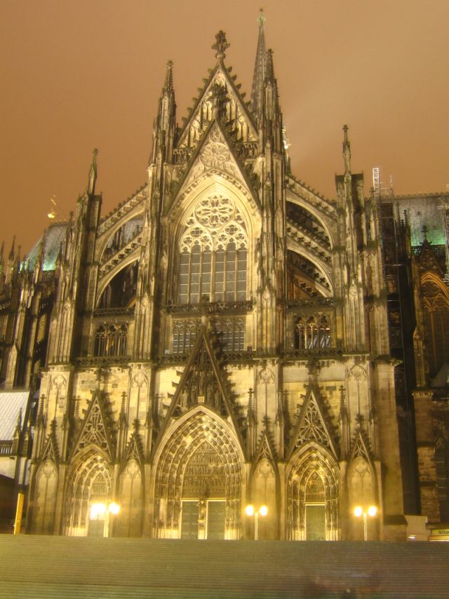 Kölner Dom bei Nacht