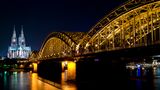 Kölner Dom bei Nacht von Shahab Alaei I.