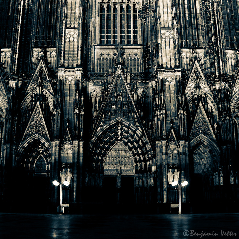 Kölner Dom bei Nacht