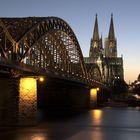 Kölner Dom bei Nacht - immer wieder schön