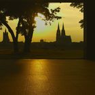 Kölner Dom bei Sommersonne