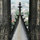 Kölner Dom / Blick durch Nord- Südturm