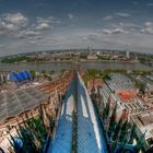 Kölner Dom: Blick vom Vierungsturm in Richtung Osten 2