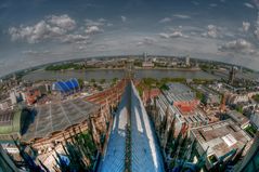 Kölner Dom: Blick vom Vierungsturm in Richtung Osten 2