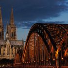 Kölner Dom by night