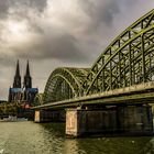 Kölner Dom & die Hohenzollernbrücke