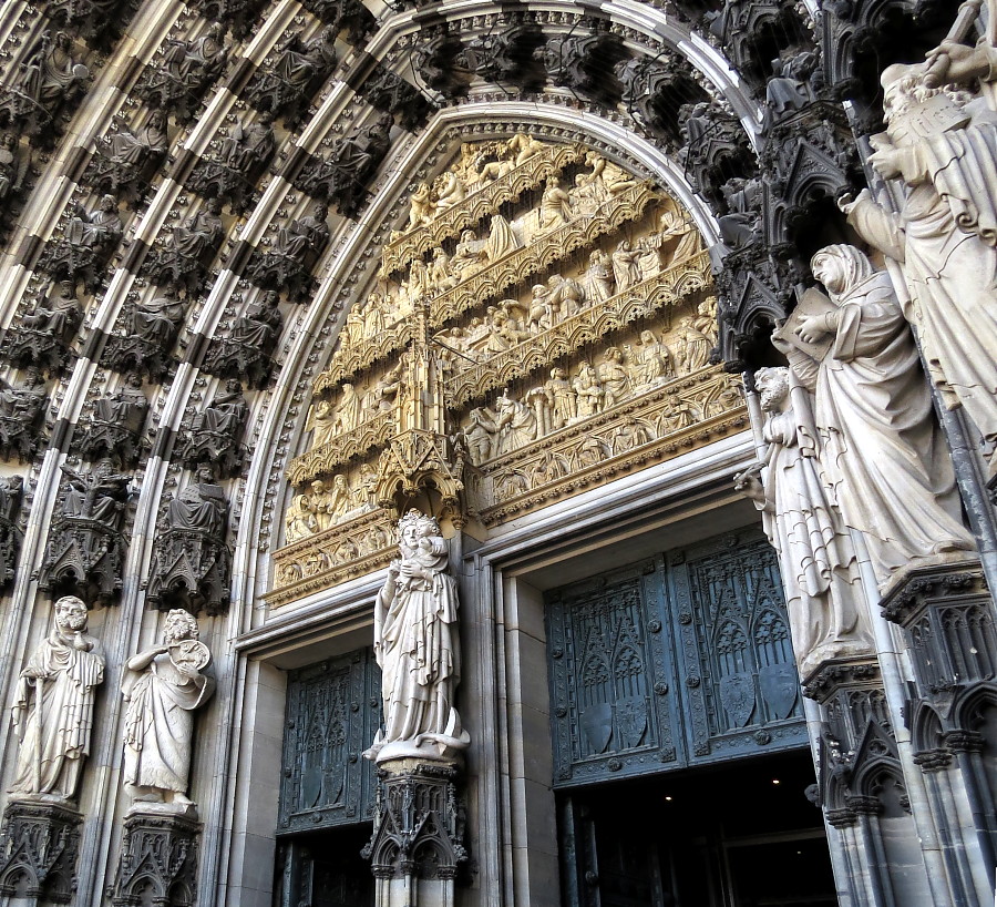 Kölner Dom - Hauptportal Westfassade