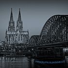 Kölner Dom (HDR in SW)