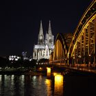Kölner Dom - Hohenzollernbrücke
