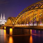 Kölner Dom - Hohenzollernbrücke