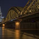 Kölner Dom Hohenzollernbrücke