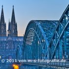 Kölner Dom & Hohenzollernbrücke, Variante01