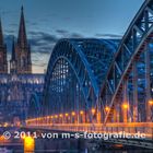 Kölner Dom & Hohenzollernbrücke, Variante02