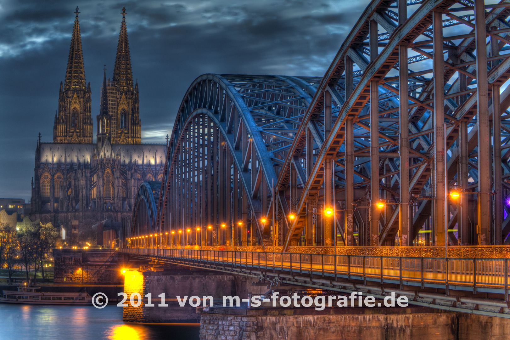 Kölner Dom & Hohenzollernbrücke, Variante03