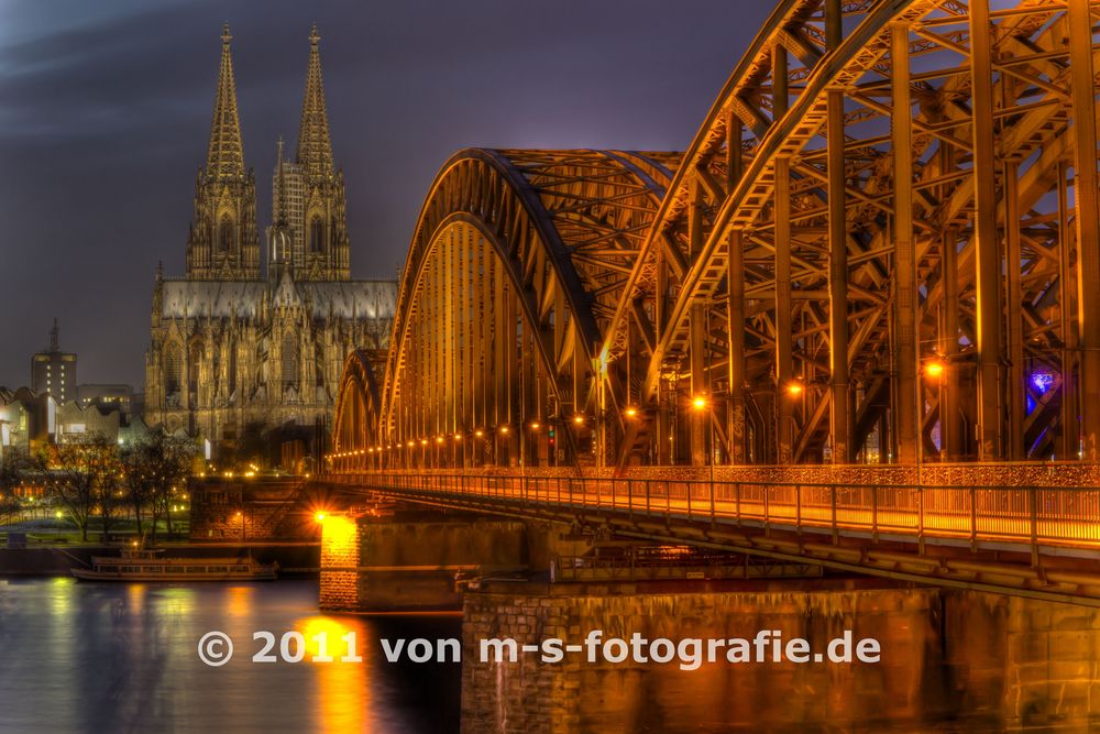 Kölner Dom & Hohenzollernbrücke, Variante04