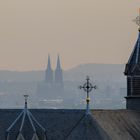 Kölner Dom im Dunst + Abendlicht 