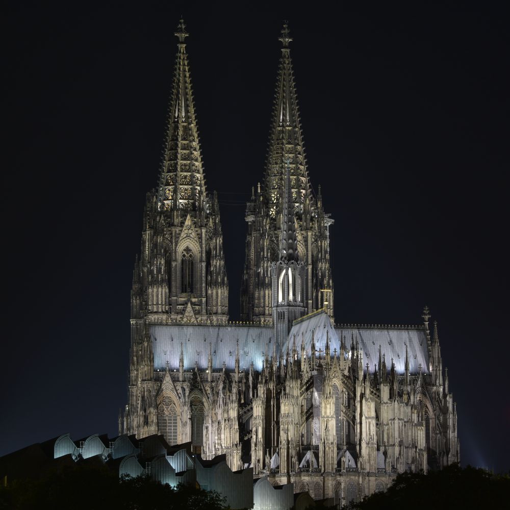 Kölner Dom im Quadrat