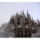 Kölner Dom im Schnee