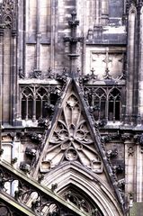 Kölner Dom in 45 m Höhe außen Nordseite