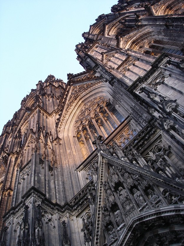 Kölner Dom in der Abendsonne