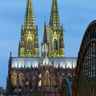 Kölner DOM in grün