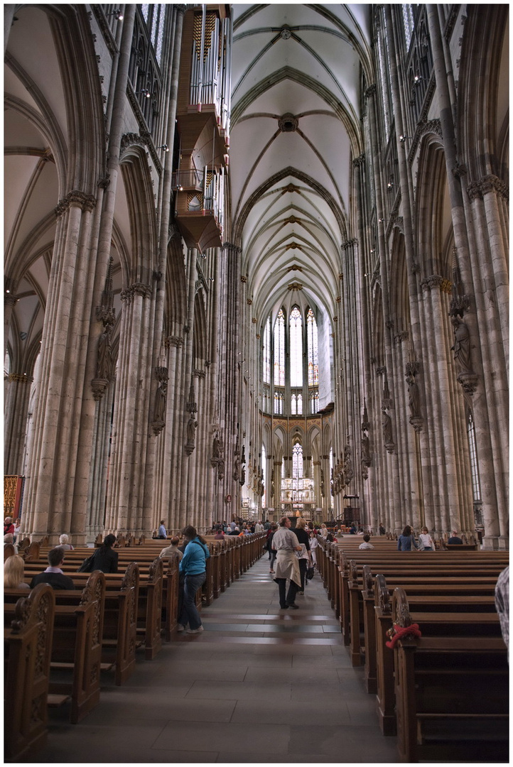 Kölner Dom innenansicht