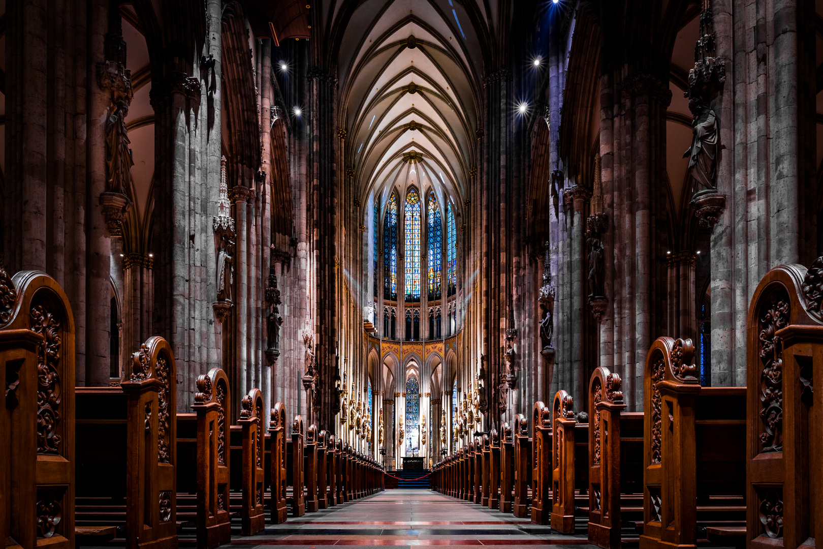 Kölner Dom Innenansicht