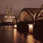 Kölner Dom - Klassisch bei Nacht