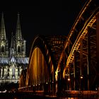 Kölner Dom Low Key Fotogtafie Cologne Kölle Köln Hohenzollernbrücke