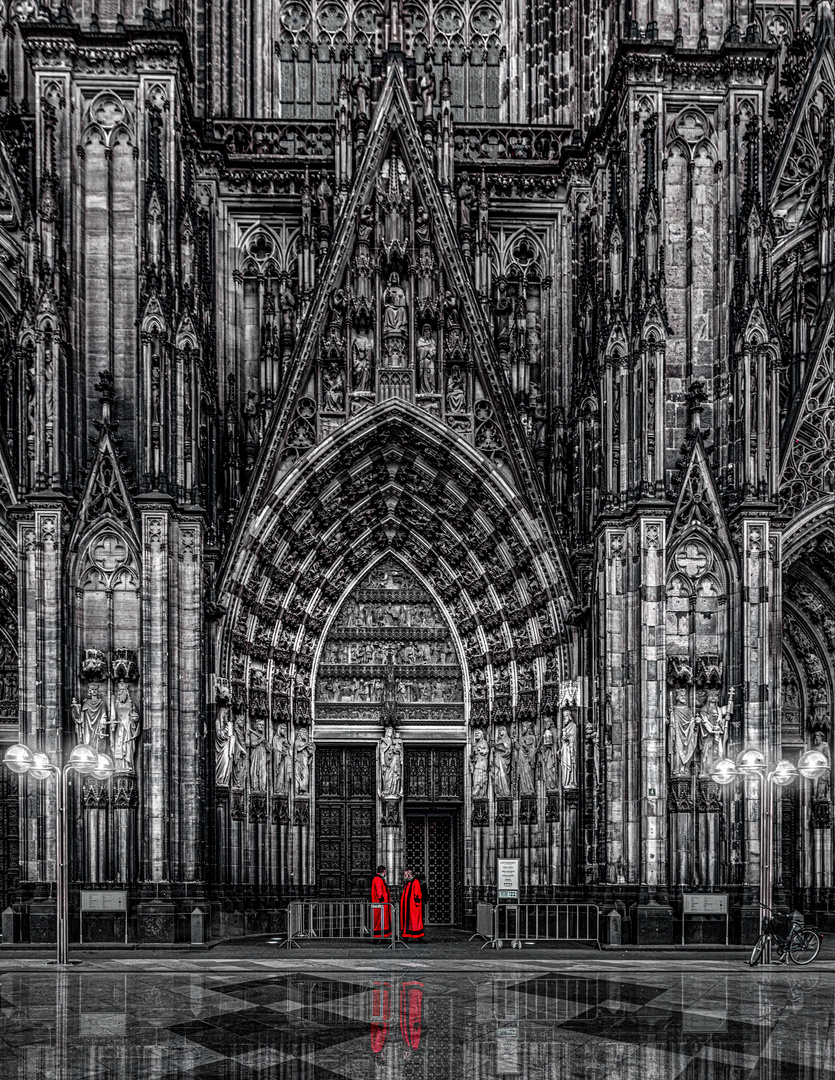 Kölner Dom mal in einer anderen Perspektive