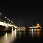 Kölner Dom mit Deutzer Brücke und Groß St. Martin