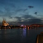 Kölner Dom mit Hohenzollernbrücke