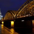 Kölner Dom mit Hohenzollernbrücke