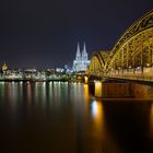 Kölner Dom mit Hohenzollernbrücke