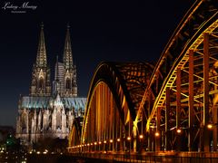 Kölner Dom mit Hohenzollernbrücke