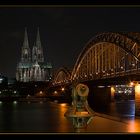 Kölner Dom mit Hohenzollernbrücke