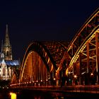 Kölner Dom mit Hohenzollernbrücke