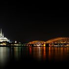 Kölner Dom mit Hohenzollernbrücke