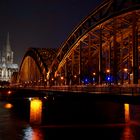 Kölner Dom mit Rheinbrücke (1)