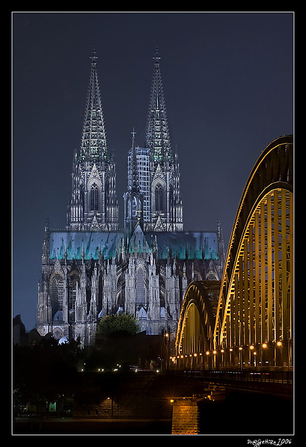 Kölner Dom @ night