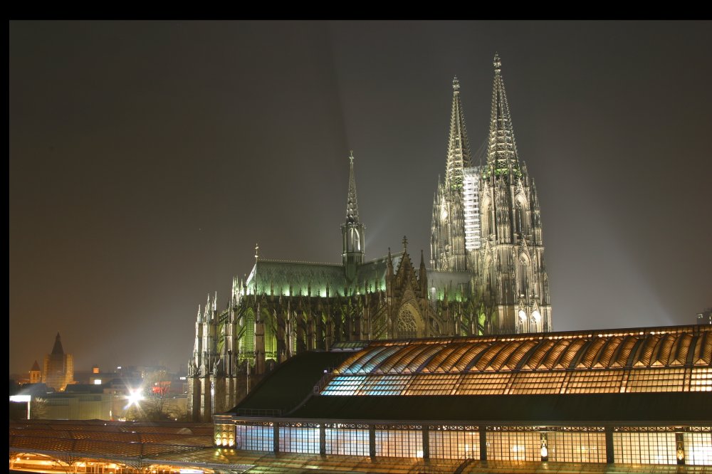 Kölner Dom @ night