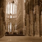 Kölner Dom ohne Touristen(2)