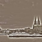 Kölner Dom - Panorama 'Kupferstich'