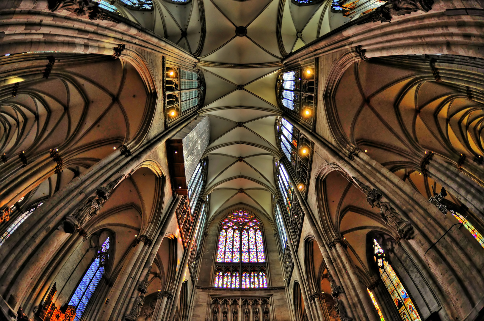 Kölner Dom RichterFenster Foto &amp; Bild architektur