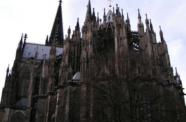 Kölner Dom Rückseite