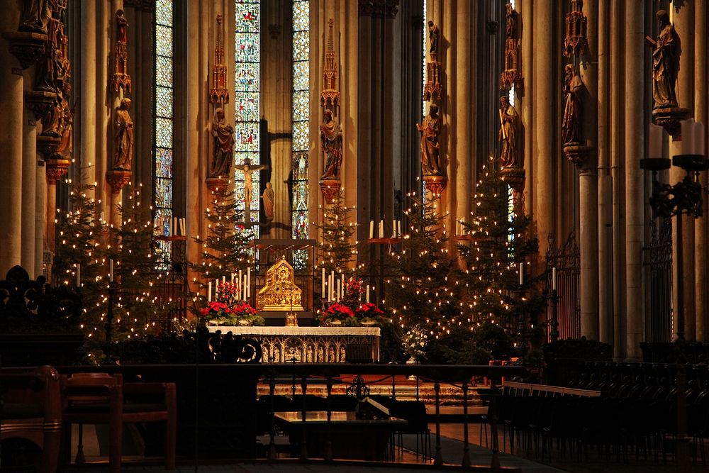 Kölner Dom Schrein der Heiligen Drei Könige Foto & Bild weihnachten